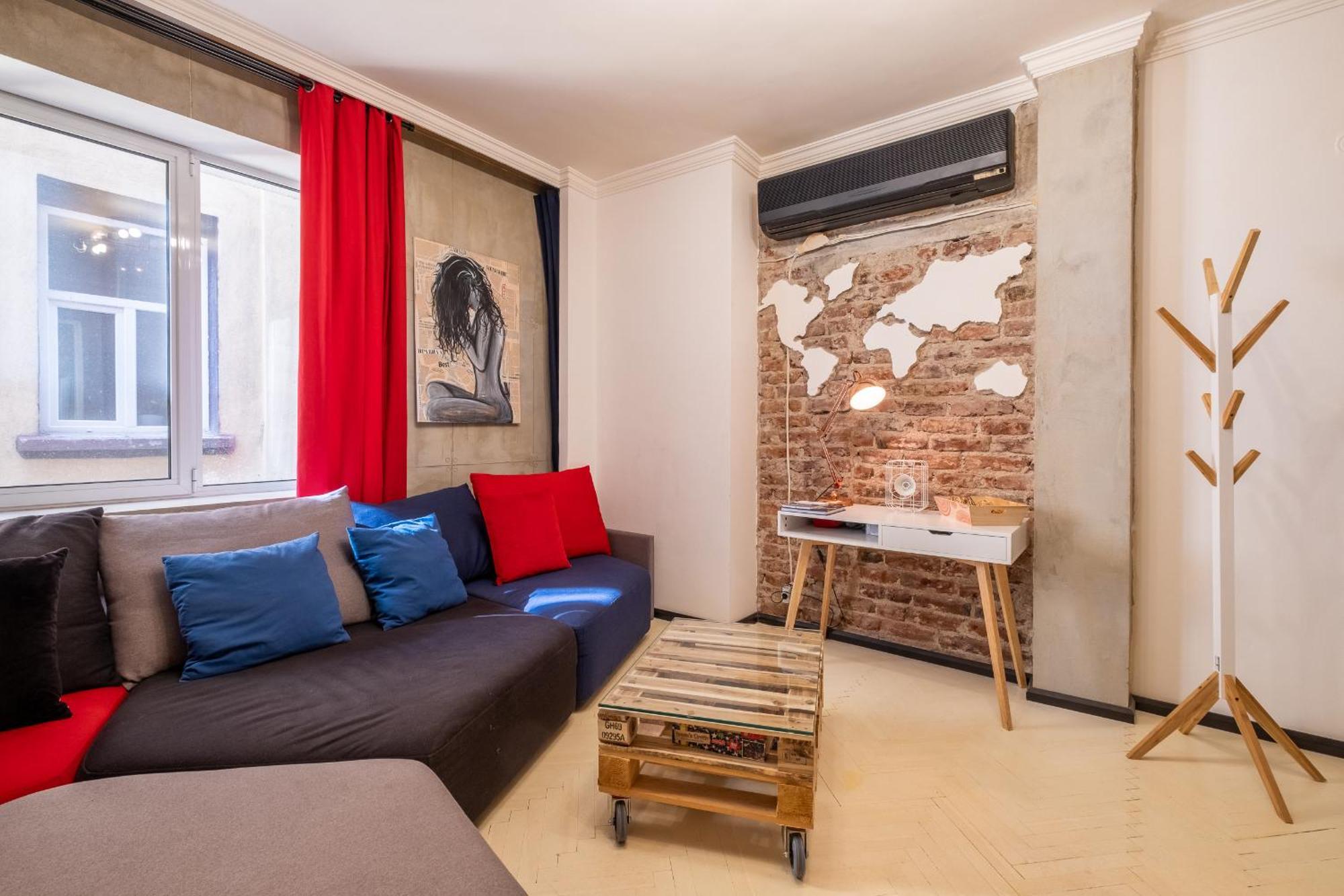 Modern , Spacious 2Br Apartment In Top Center Sofia Eksteriør bilde